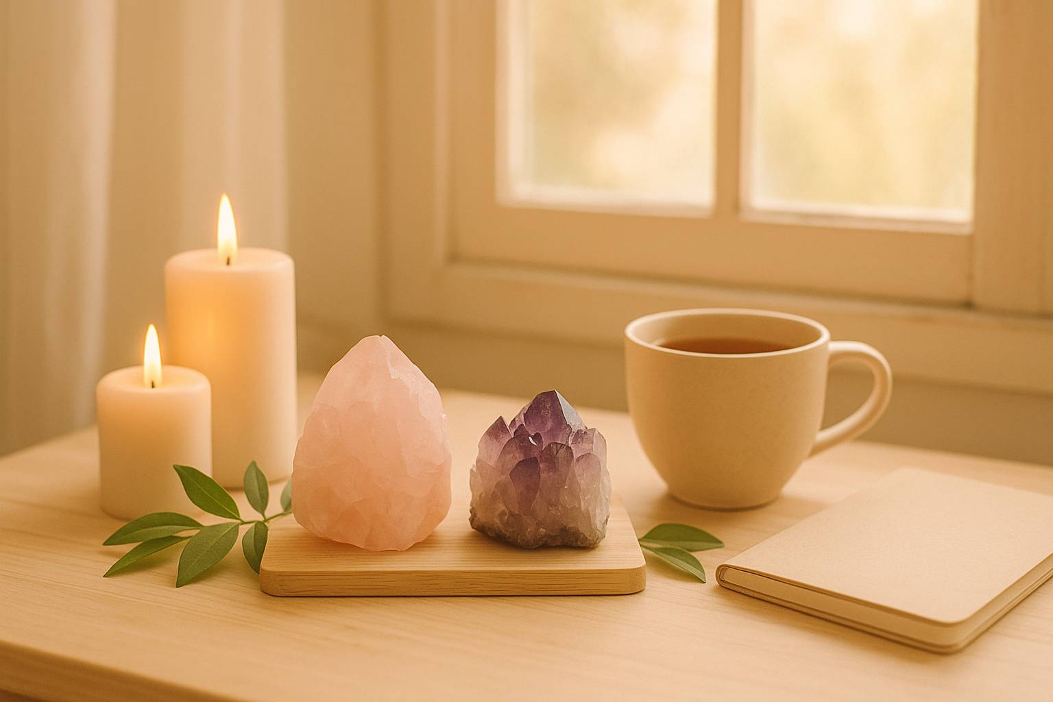 Terapia con cristales para equilibrar el amor propio